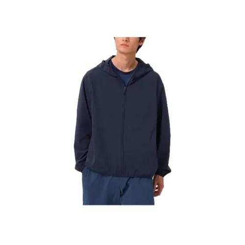 UNIQLO PARKA Пальто Мужское Морской Синий