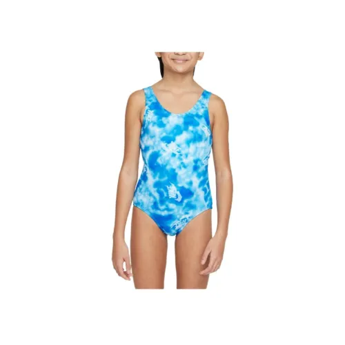 Nike Slim Fit Детский купальник для малышей синий