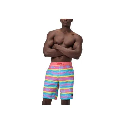Speedo Пляжные шорты Мужские Оранжевые Розовые
