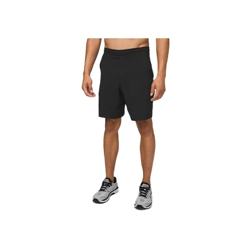 lululemon Pace Breaker Мужские спортивные шорты черного цвета