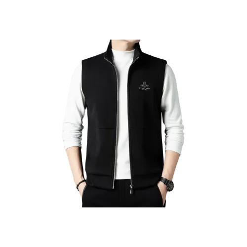 PIERRE CARDIN Мужские черные жилеты