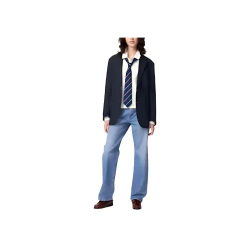 UNIQLO x JW Anderson SS24 Джинсы Женские Blue