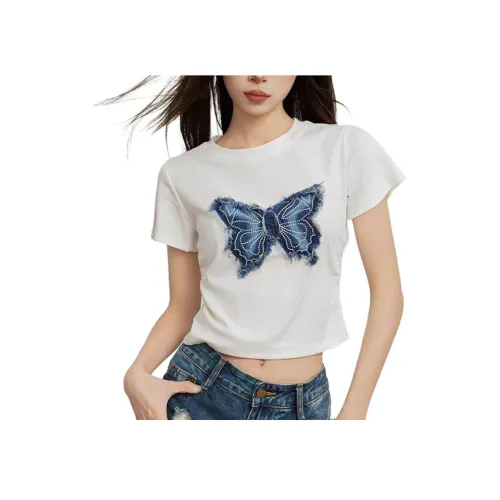 ASW ONLINE T-рубашка Женская Белая