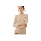 Коричневый козий кашемир, бежевый