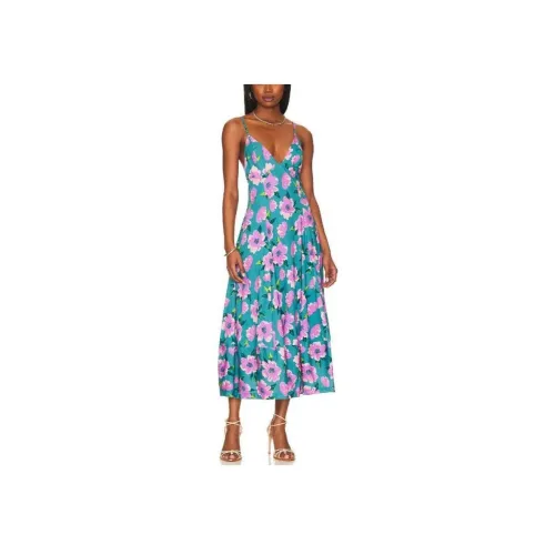 FREE PEOPLE Циановый Женские Слиплатья