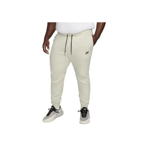 Nike Joggers Вязаные Тренировочные Штаны Мужские Экрю