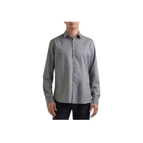 Canali Серые Мужские Рубашки