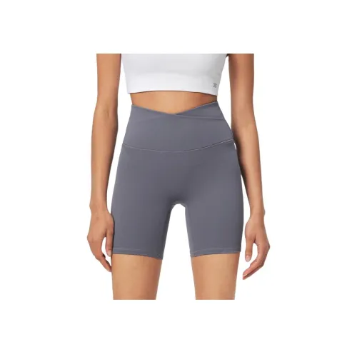 Particle Fever Спортивные шорты Женские Синий Фиолетовый