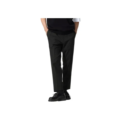 UNIQLO Мужские брюки костюма черного цвета