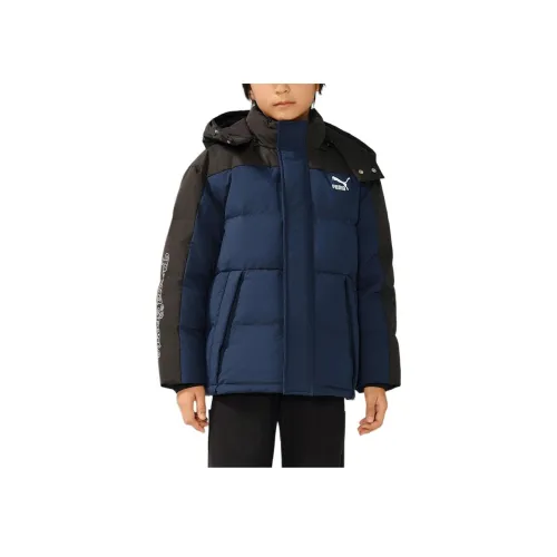PUMA Пуховик Sportstyle Series Черный Синий Тон Детский Возраст 3-7 лет