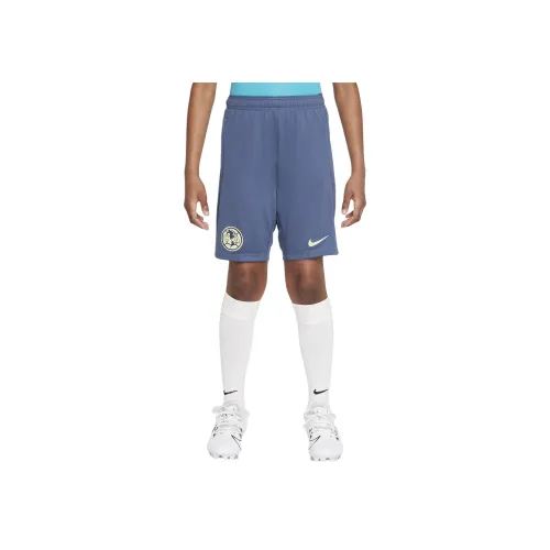 nike Клуб AméricaAcademy Шорты Подростки Флок Синий Лимон Шифон