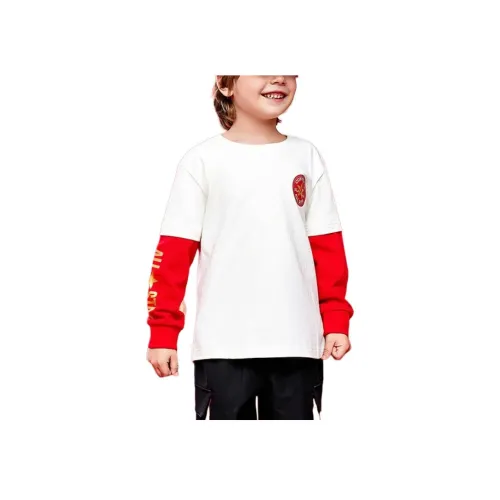 Конверс T-Shirt All Star Классический стиль Белый Детский