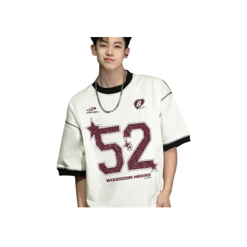 HIPHOPPUNKS Летняя футболка свободный крой унисекс