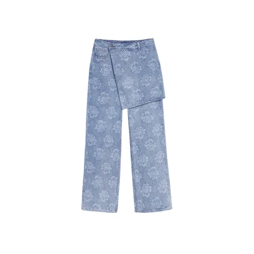 Desigual Blue Women's Jeans Desigual Синий Женские Джинсы