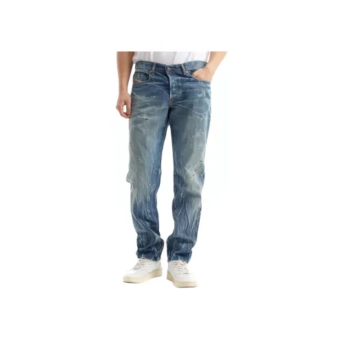 DIESEL Blue Men's Jeans DIESEL Синий Мужской Джинсы