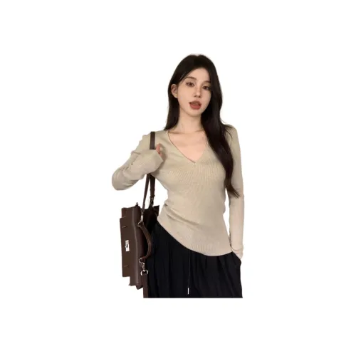 TLONELY1 Бежевый Женский Трикотаж