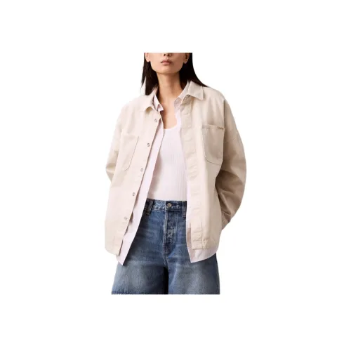 Calvin Klein Рубашка Женские цвет Картилаж