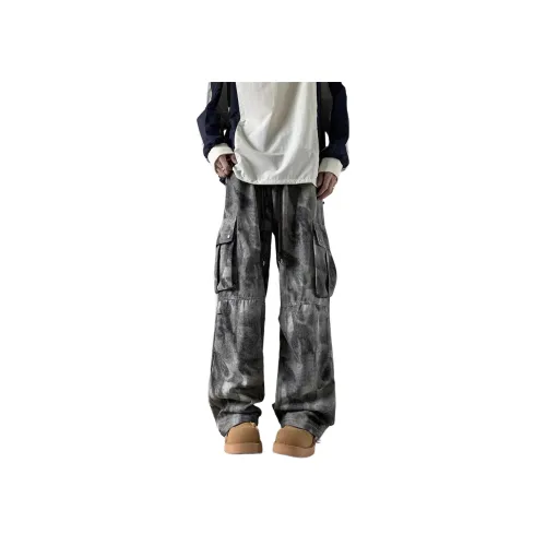 MORii Черные Унисекс Карго Брюки