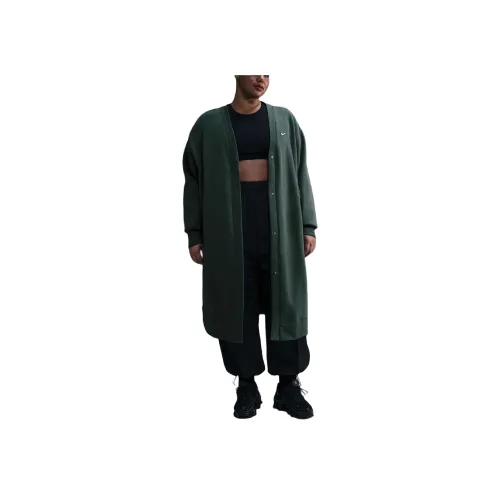 nike Sportswear Phoenix Fleece Трикотаж Женский Винтажный Зеленый Парус