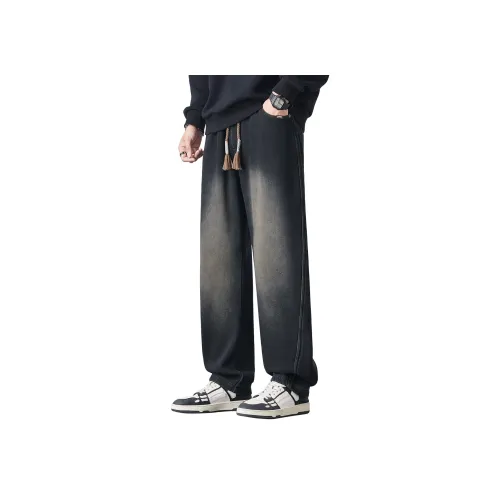 JEEP Синий Серый Мужские Джинсы