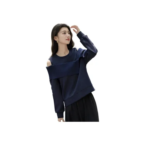 Dme Темно-синие женские свитшоты