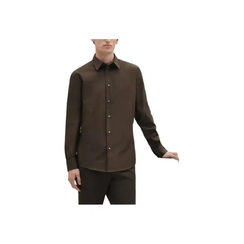 HERMES Кофе Мужские Рубашки
