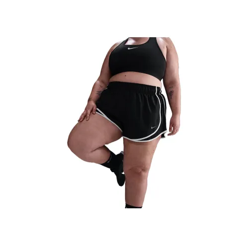 nike Dri FitSwoosh Tempo Повседневные шорты Женские Черный белый