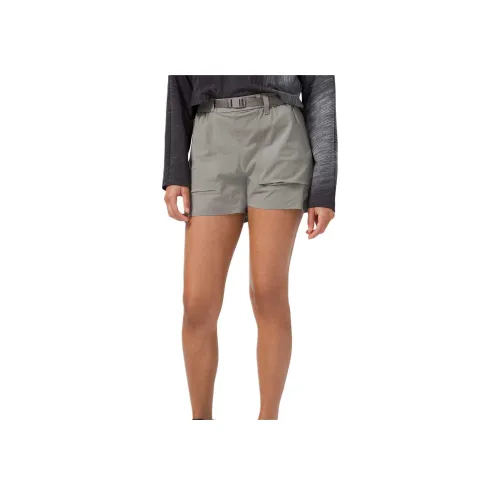 lululemon Спортивные шорты Женские Железо Серый