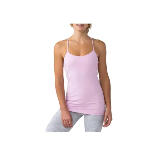 lululemon Power Pose Спортивные жилеты Женские Вишневый цветок Розовый