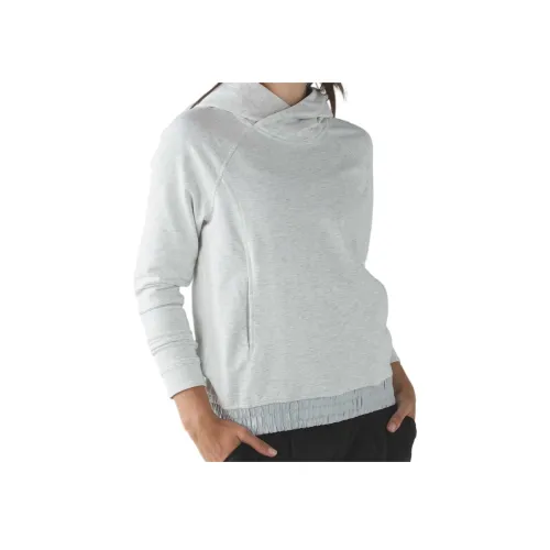 lululemon ALL GOOD Толстовка Женская Серебряная Белая