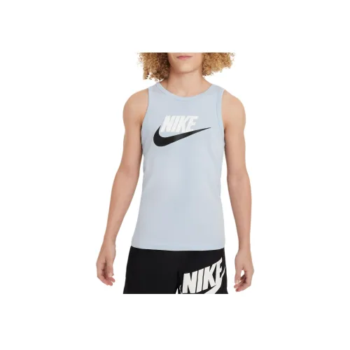Nike Майка Sportswear Essentials Series Sportswear Essential Светло-Синий Детский