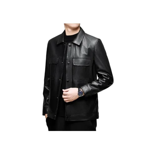 PIERRE CARDIN Кожа Куртка Куртка Мужская