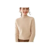 Коричневый козий кашемир, бежевый