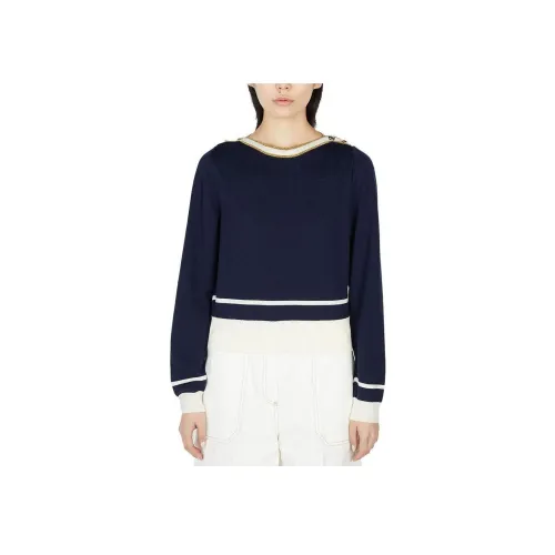 GUCCI SS23 T Рубашка Женская Темно-синяя