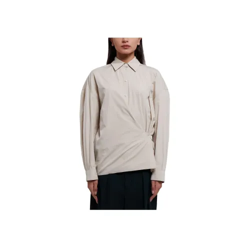 Lemaire Серый Розовый Женские Рубашки