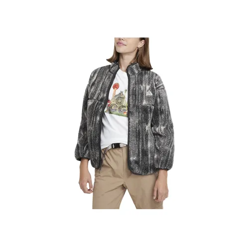 Nike Куртки Пальто ACG Коллекция THERMA FIT ADV FW24 Canwell Glacier Light Earlwood Коричневый Антрацитовый Белый Верх