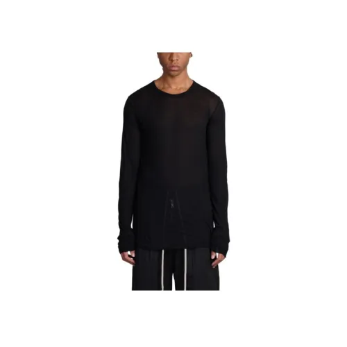 RICK OWENS Черные Мужские T-Рубашки