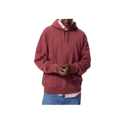 UNIQLO Red Men's Sweatshirts UNIQLO Красный Мужские Толстовки