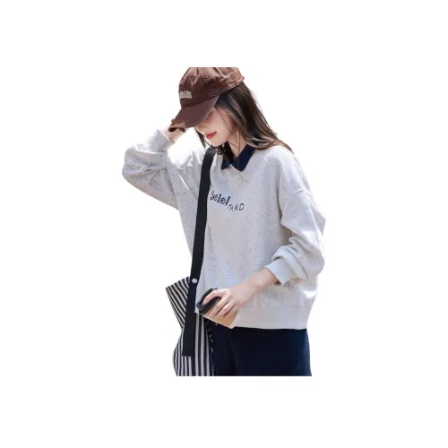 Still quiet SALT Белый Женские Свитшоты