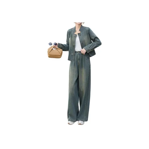 Aoaifu Повседневный костюм женский цвет как на изображении