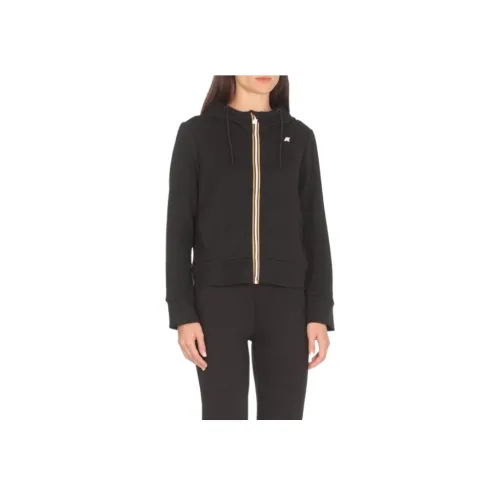 K WAY FW24 Куртки Пальто Женские Черный