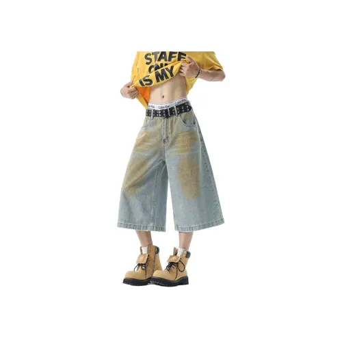 UNDERTIDES Светло-синие Унисекс Джинсы