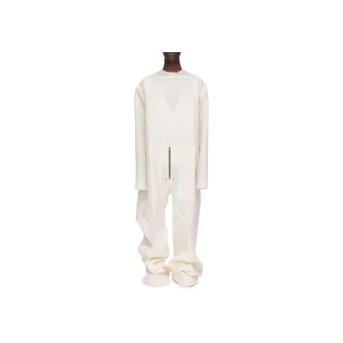 RICK OWENS совместный бренд Белый Мужской Комбинезон
