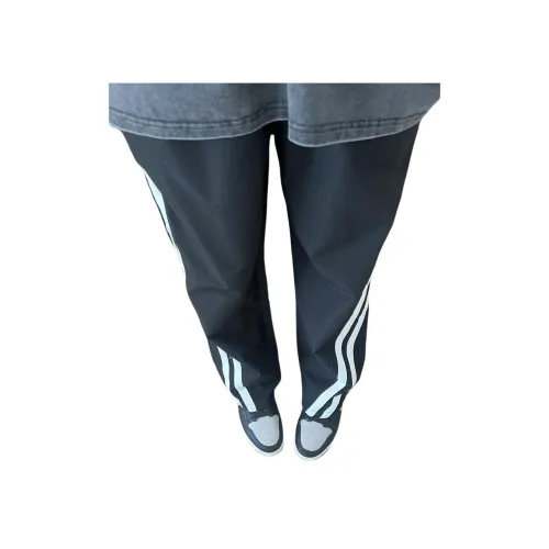 GANGZAI Черные Унисекс Повседневные Брюки