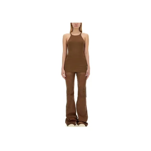 Rick Owens DRKSHDW Коричневые Женские Майки