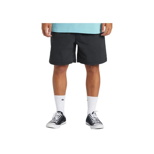 Quiksilver Черные Мужские Повседневные Шорты