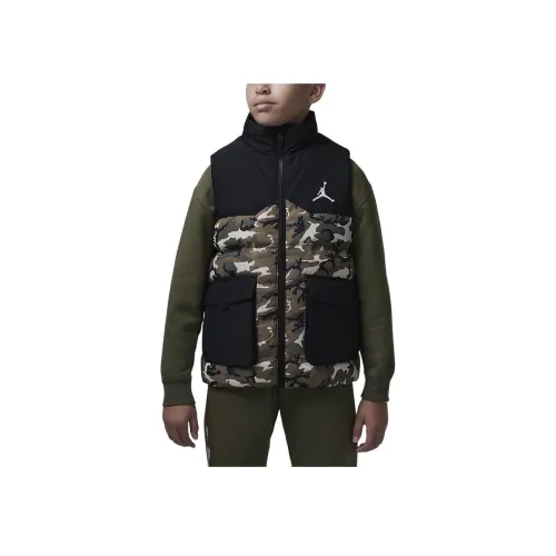 Джордан Пуховый жилет Светло-оливково-желтый Подростки