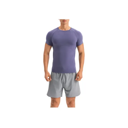 DECATHLON Туманный пурпурный Мужская спортивная одежда