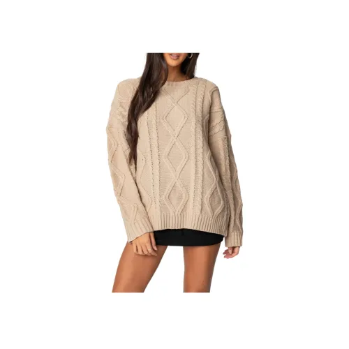 Edikted Kennedy OVERSIZED CABLE KNIT Свитер Женский