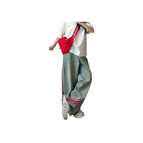 YGHOME OFFICIAL Синий Унисекс Джинсы